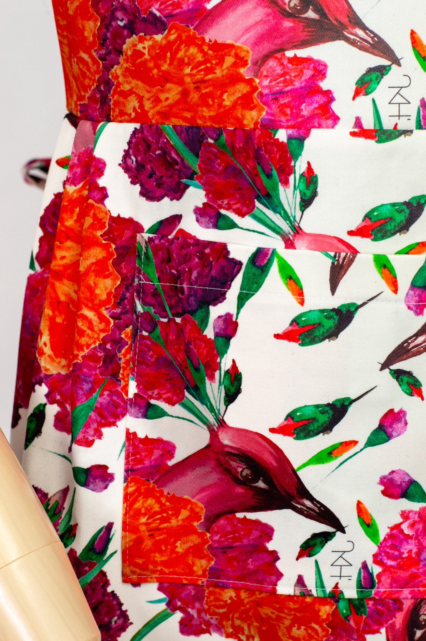 Organic cotton apron “fertah”