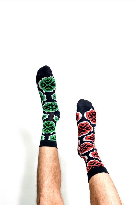 slovETNO socks Triglav flower