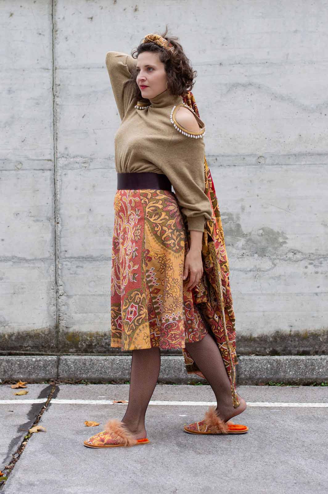 Artisanal unikatno krilo iz tapiserije Helena