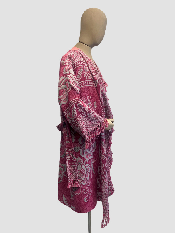 jkh online trgovina julia kaja hrovat boho style fringe kimono coat