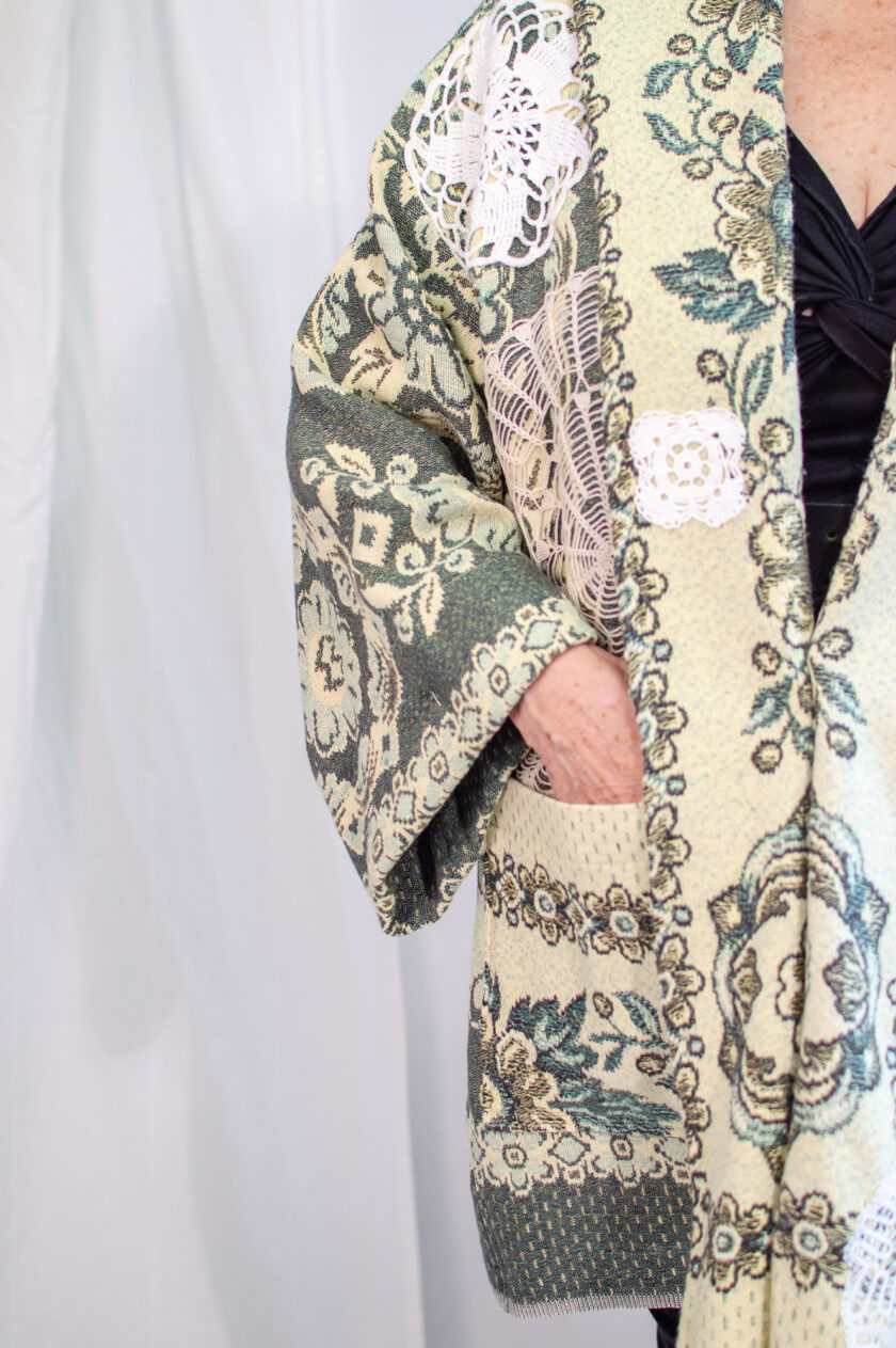 artisanal tapestry jacket