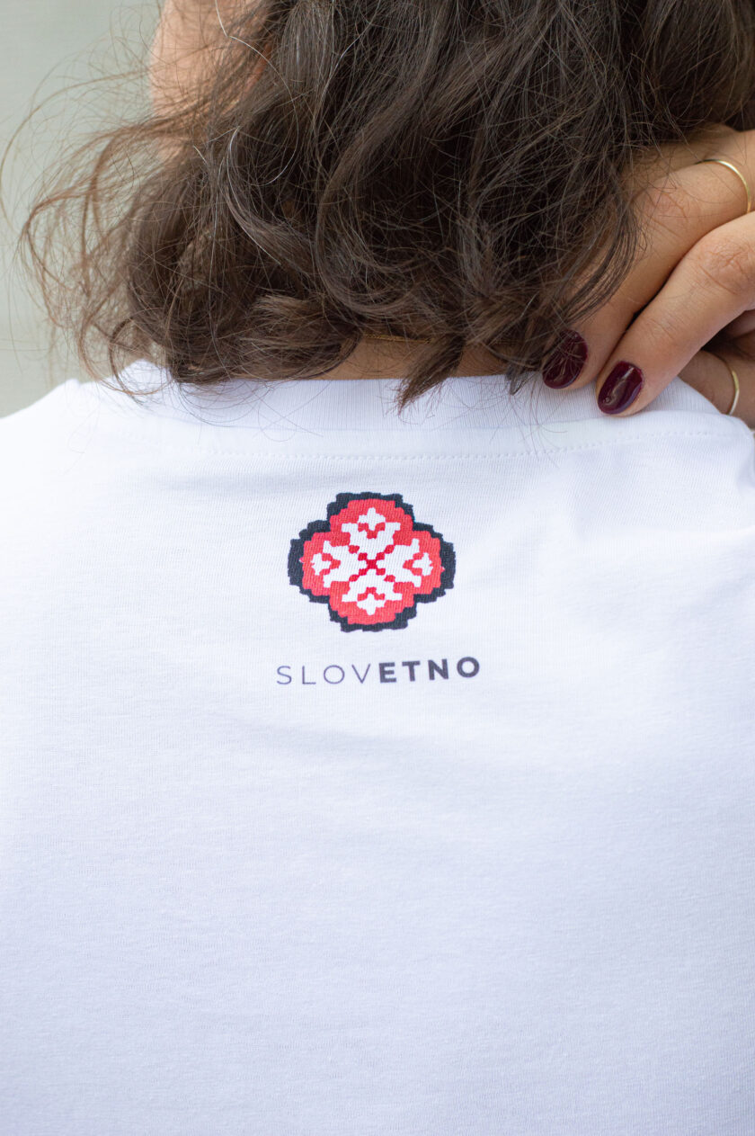 JKH slovetno white organic cotton tshirt