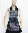 jkh identity printed apron with ruffles