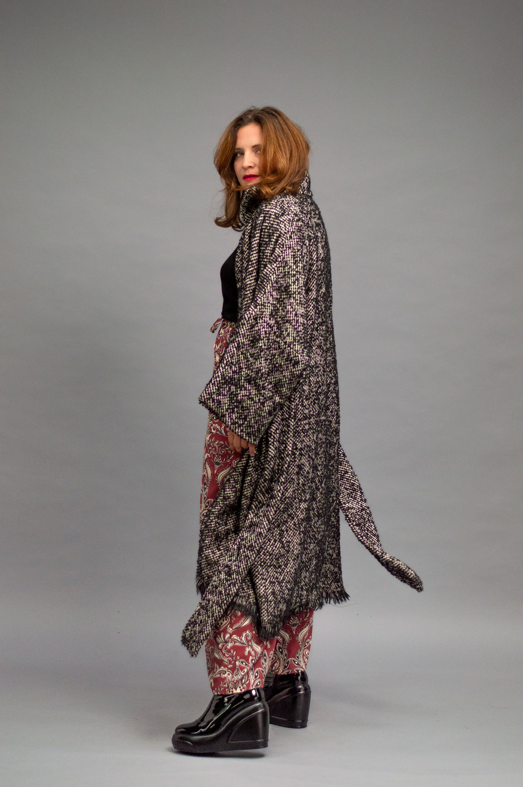 jkh-blackandwhite-cardigain-5 JKH identity black and white cardigan coat