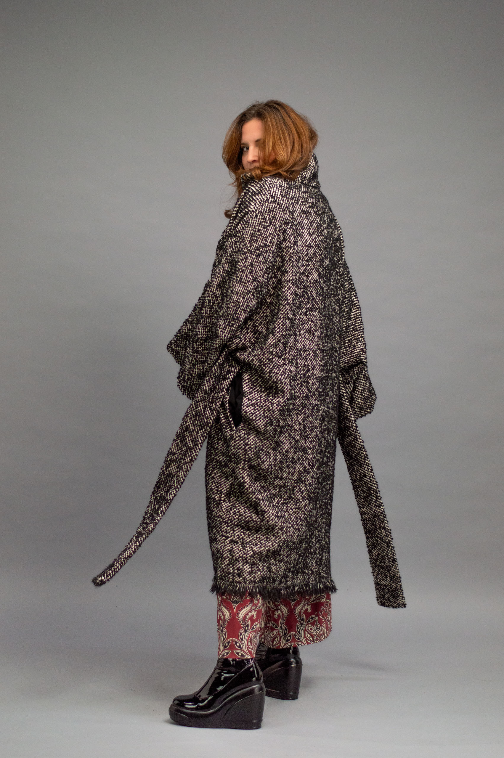 jkh-blackandwhite-cardigain-6 JKH identity black and white cardigan coat