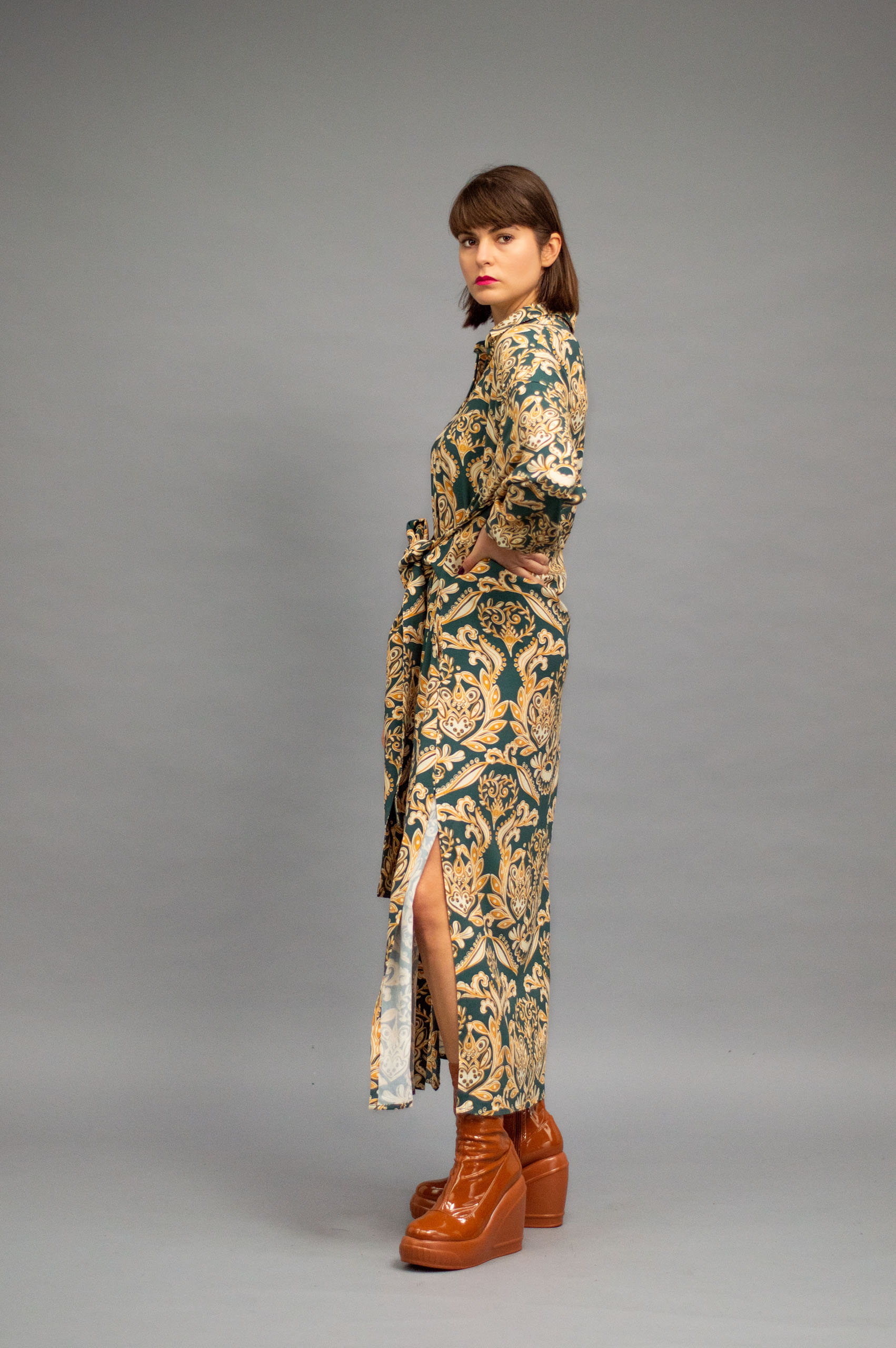 jkh-dunyawrap-green-3 JKH identity wrap shirt dress dress