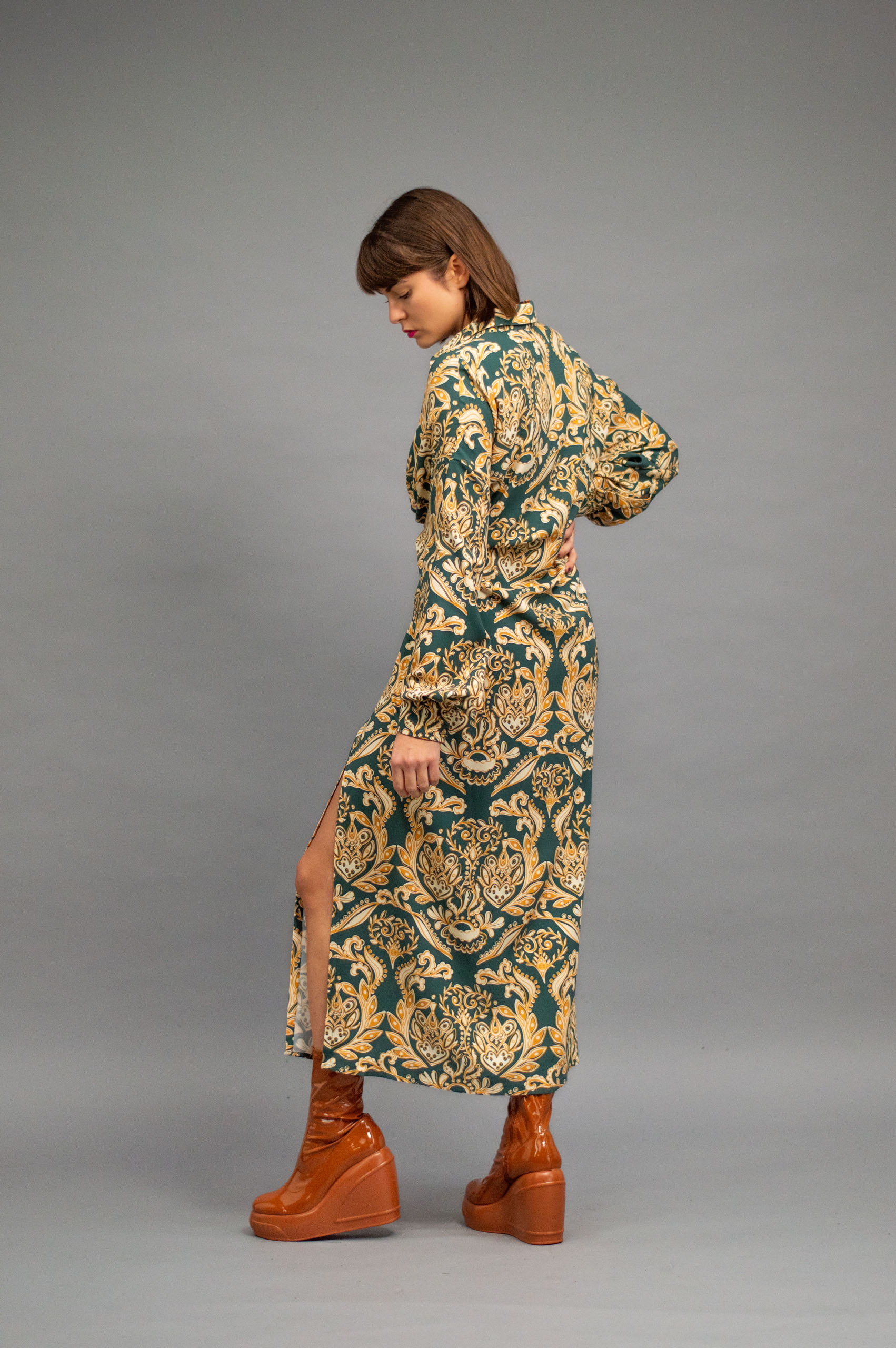 jkh-dunyawrap-green-5 JKH identity wrap shirt dress dress