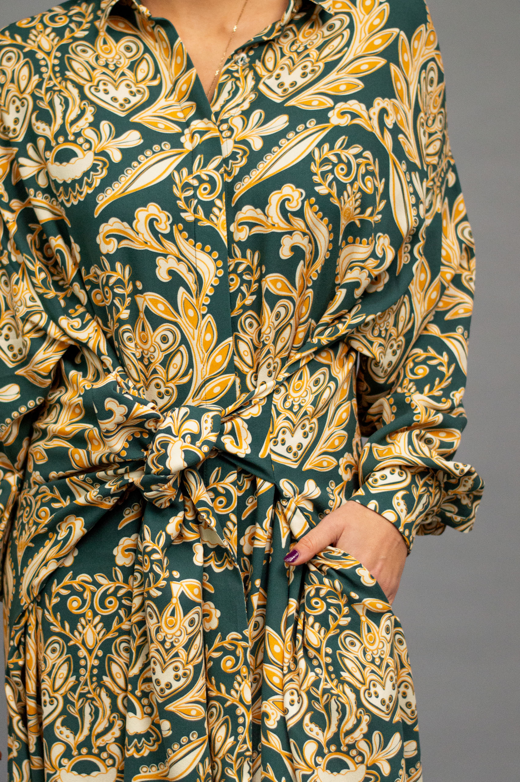 jkh-dunyawrap-green-6 JKH identity wrap shirt dress dress