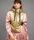 JKH identity gold hood vest