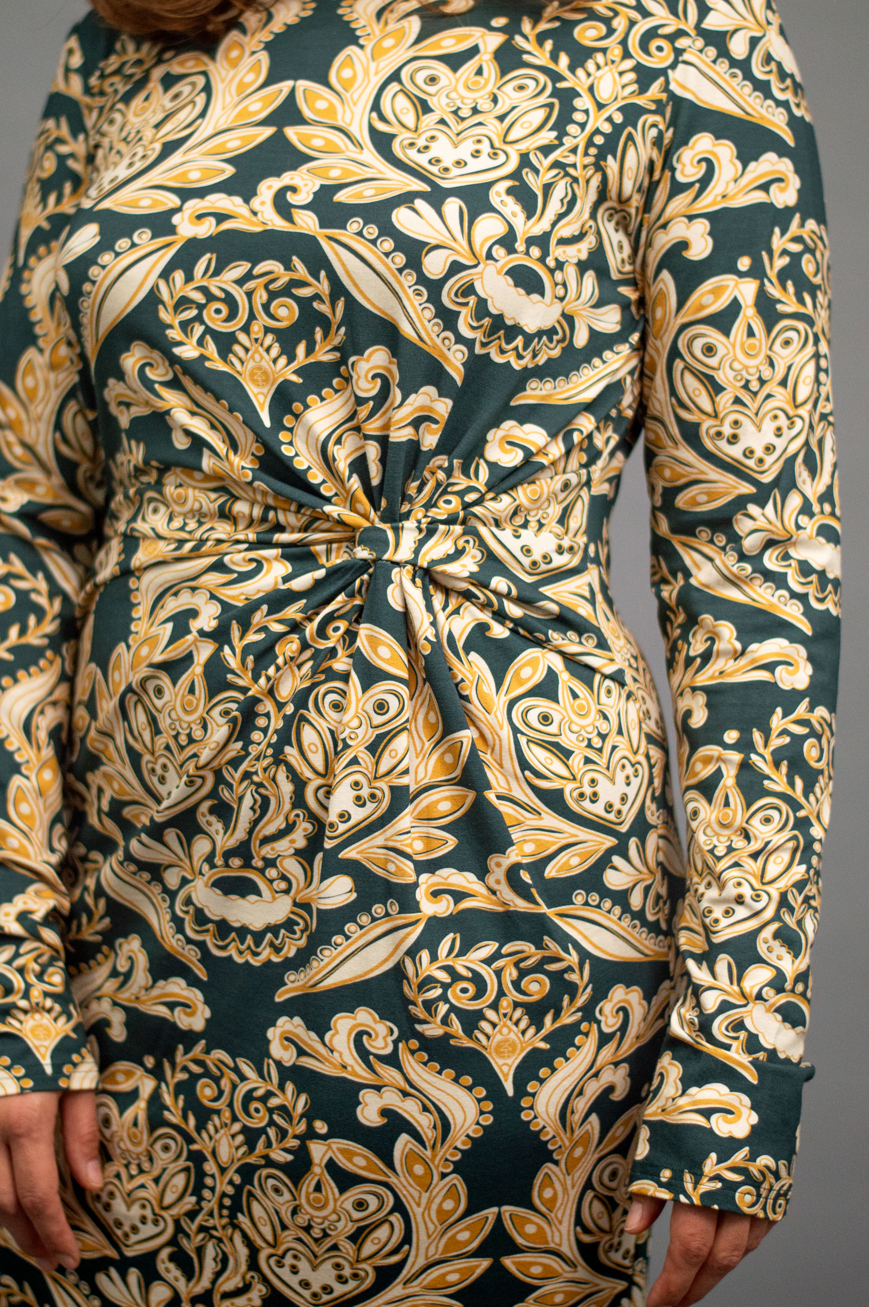 jkh-knotmaxidress-green-6 JKH identity maxi knot dress green print