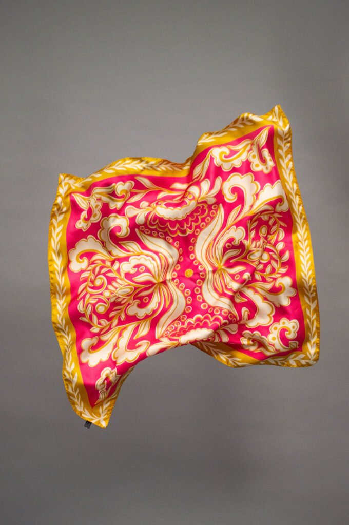 JKH identity silk scarf