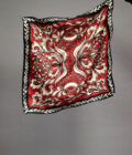 JKH identity silk scarf in red