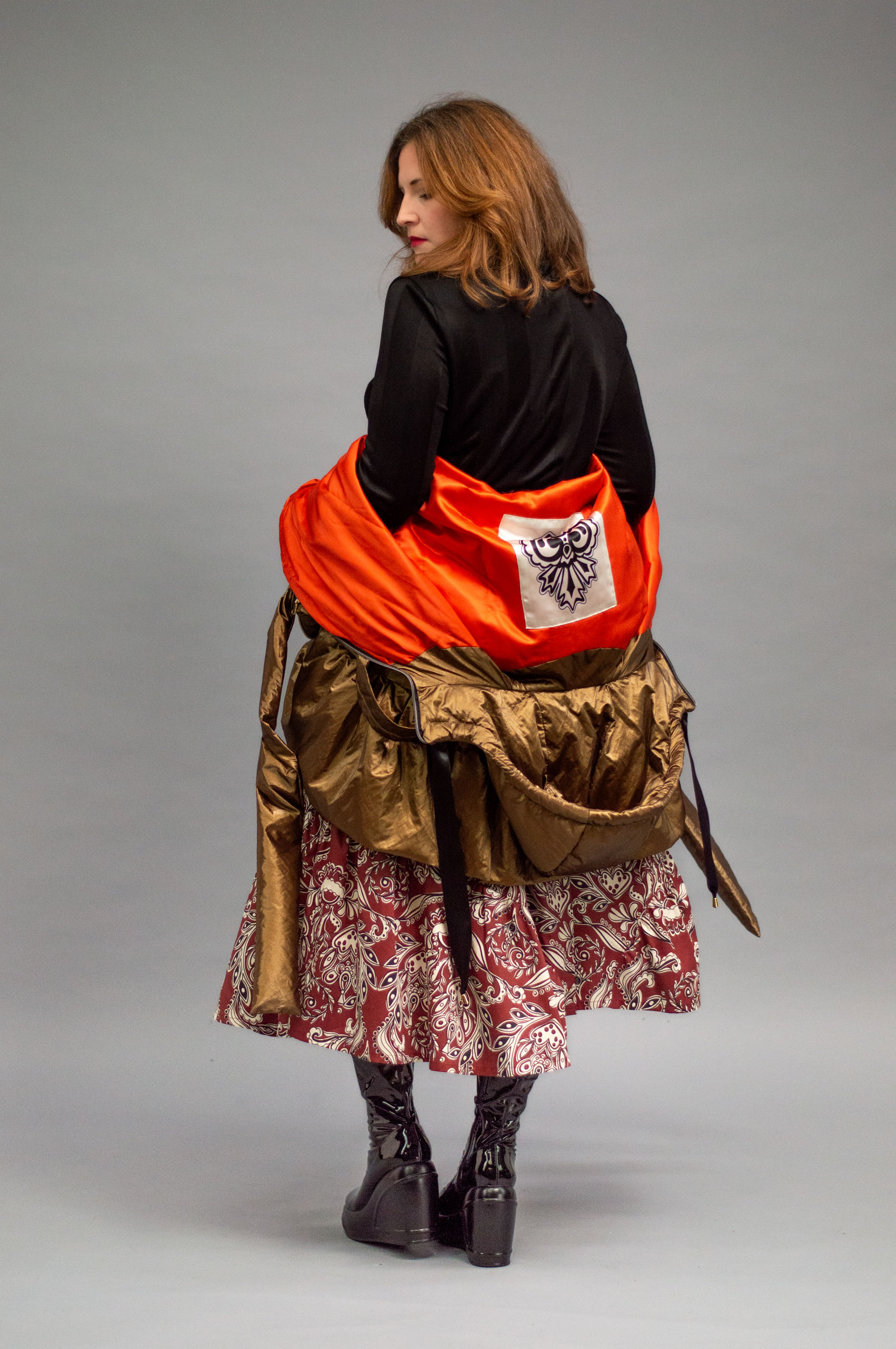 jkh-trench-gold-11 JKH identity gold trench coat with ruffles