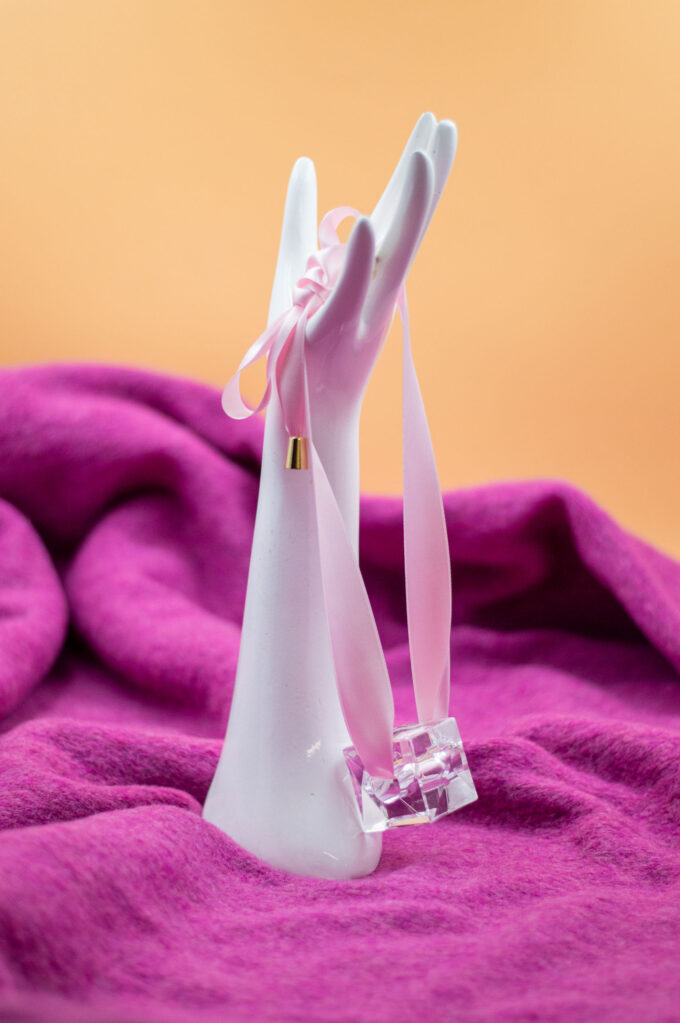 JKH identity ice cube necklace