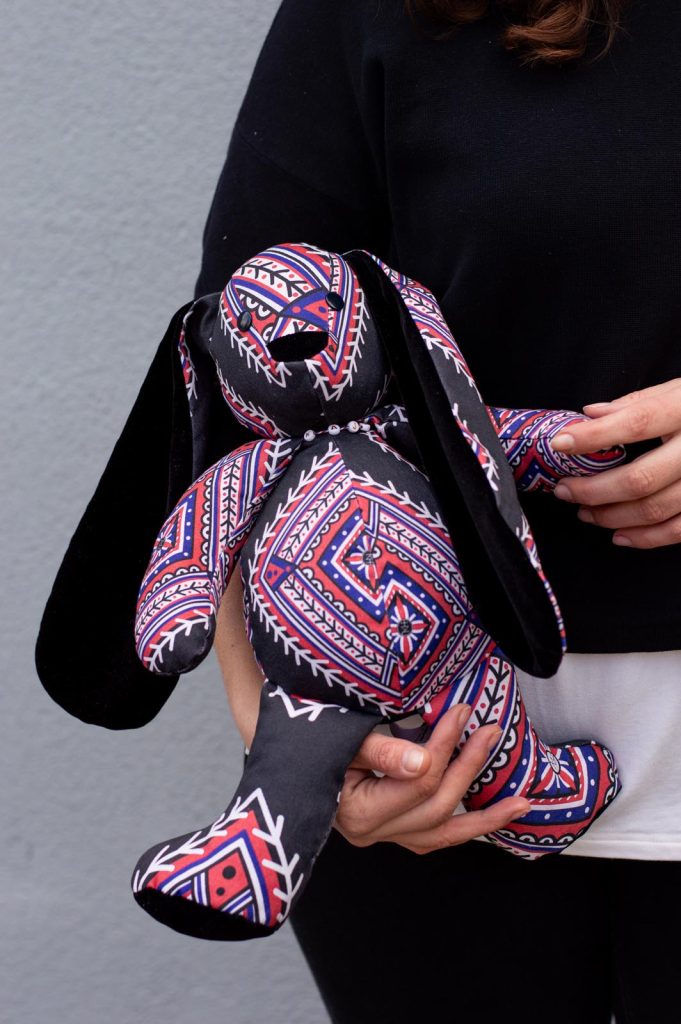 JKH identity memory bunny toy