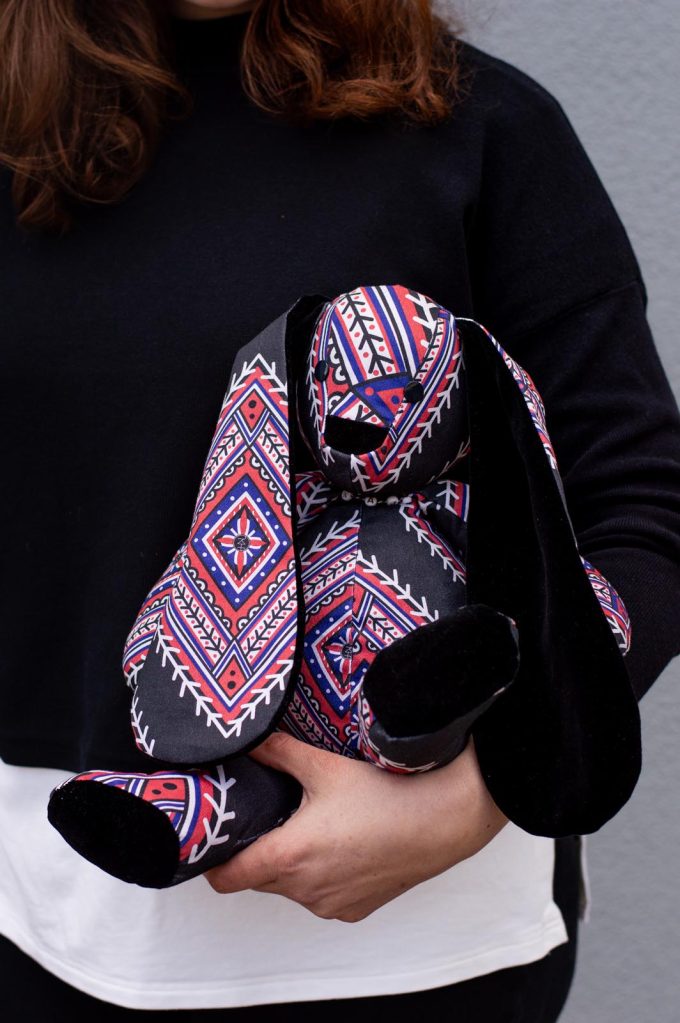 JKH identity memory bunny toy