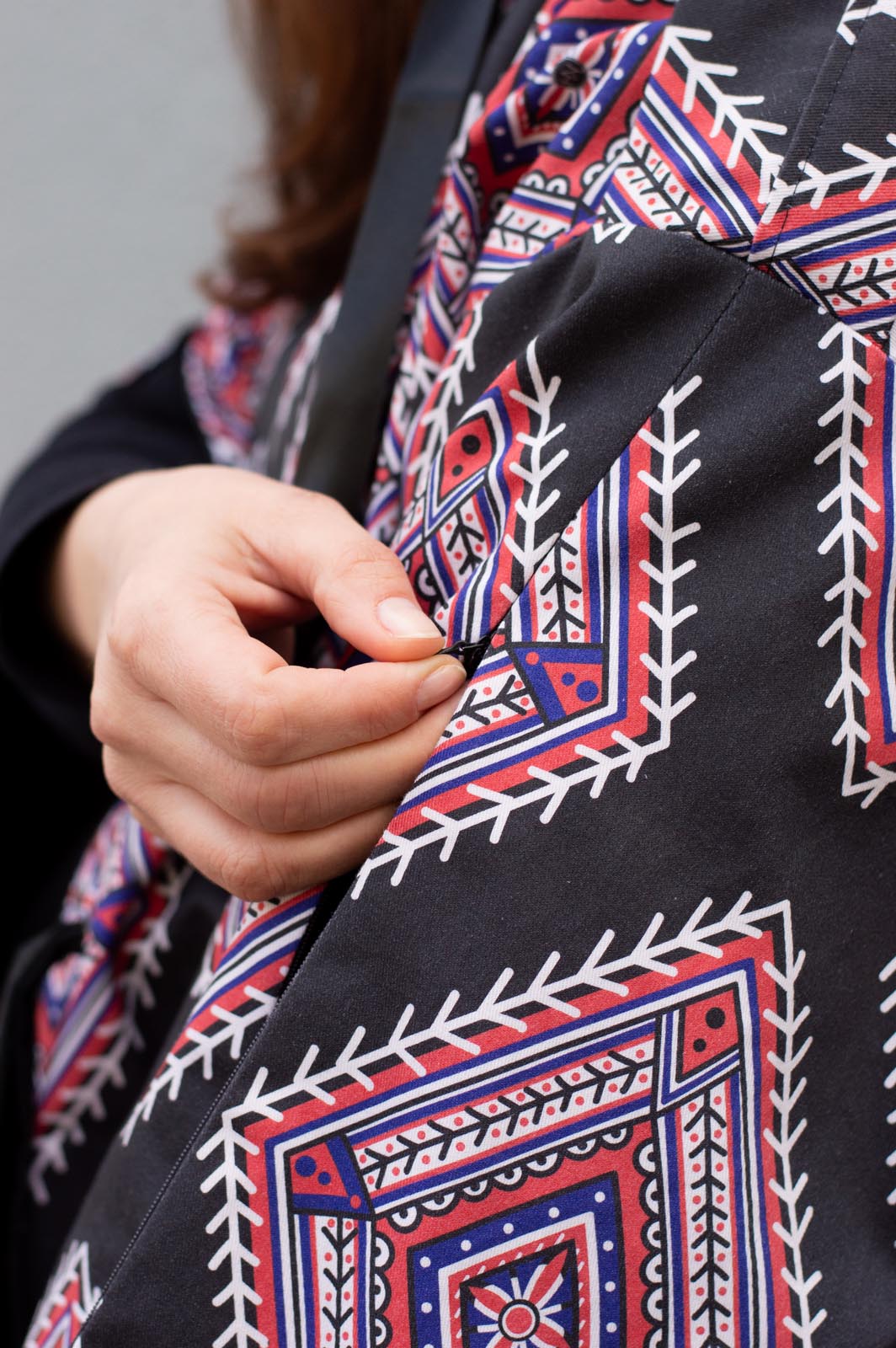 JKH identity parka jacket cotton gabardine