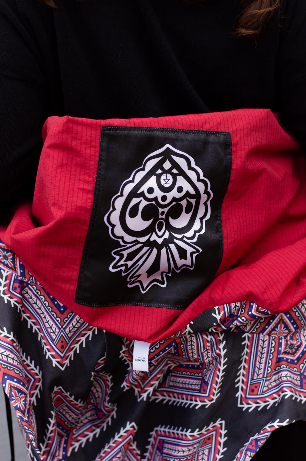 JKH identity parka jacket cotton gabardine