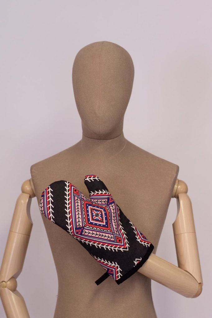 JKH identity oven mitt